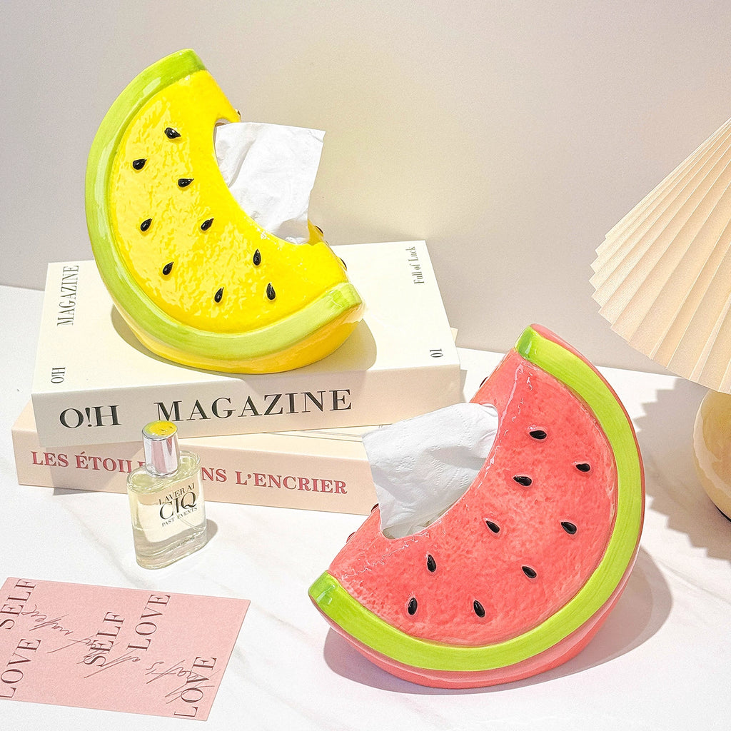 tissue box,lemon&watermelon,cute