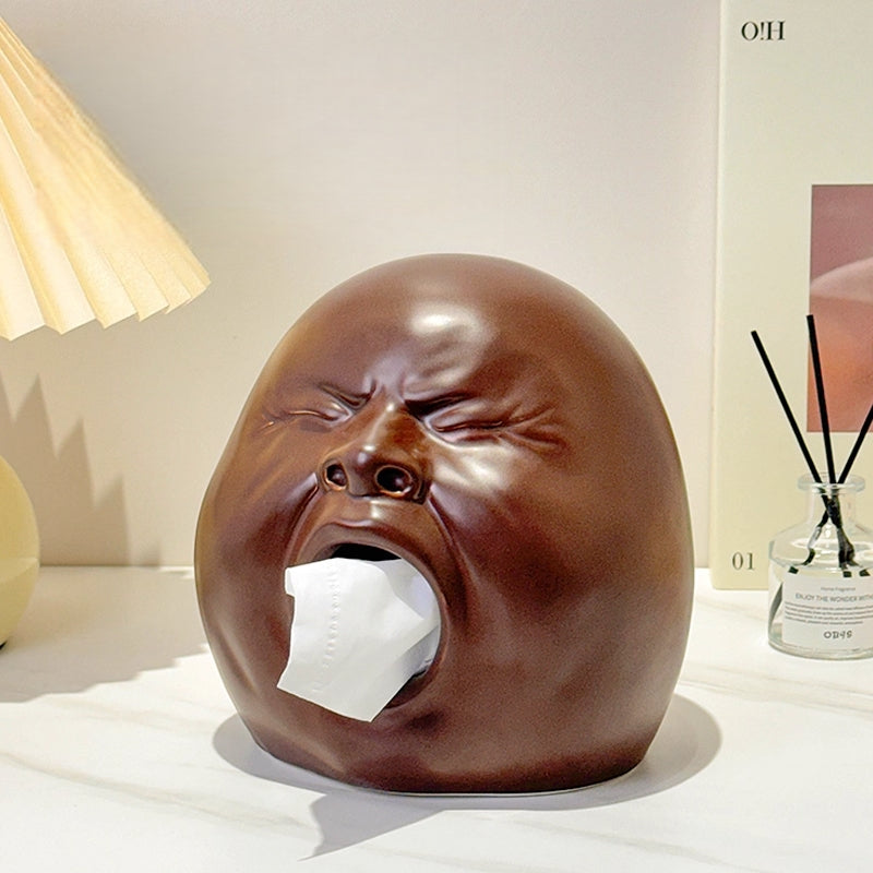 tissue box yawn funny