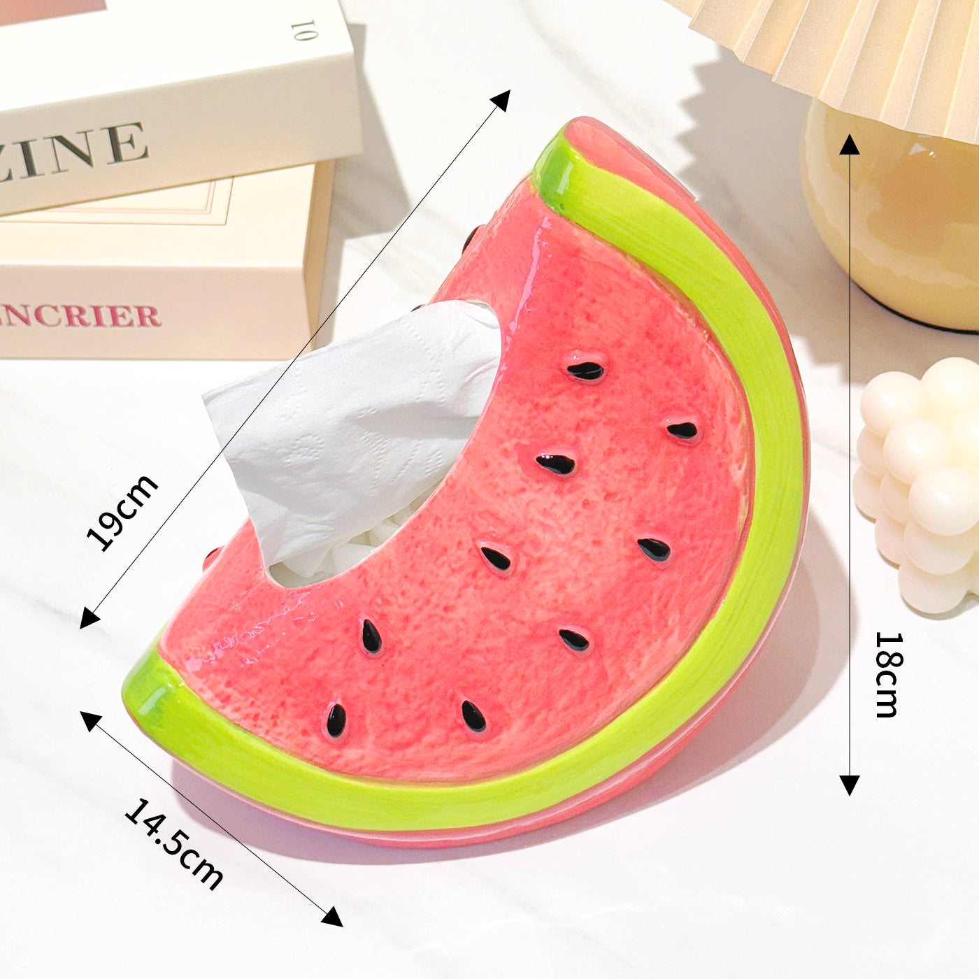 tissue box,lemon&watermelon,cute