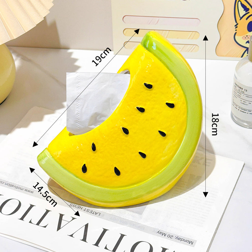 tissue box,lemon&watermelon,cute